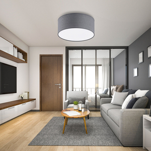Rondo Gray Plafonieră gri 4 Pł 500 small 1