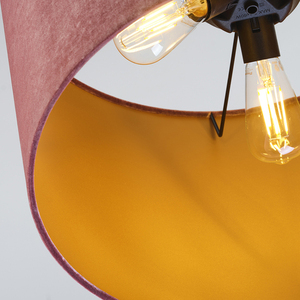 Tercino Pink Lampă suspendată roz 3 Pł 500 small 3