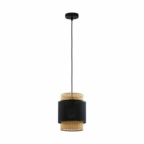 Verifica Lampă cu pandantiv negru Boho 1 Pl 200