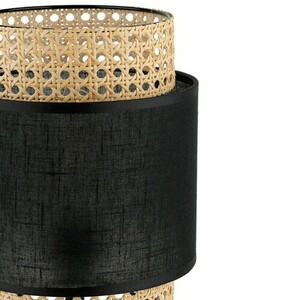 Lampă de noapte neagră Boho 1 Pł small 1