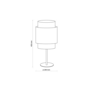 Lampă de noapte albă Boho 1 Pł small 5