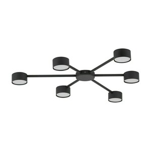 Avia Black Plafonieră neagră 6 Pł. small 0