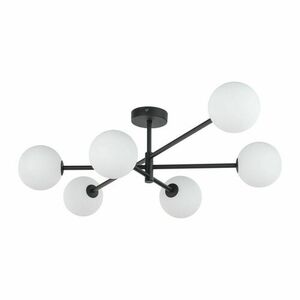 Sarius Black Plafonieră neagră 6 Pł small 3