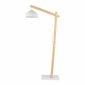 Oslo White Floor Lamp 1 Pł small 6