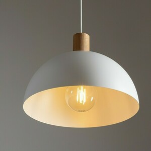 Lampă suspendată Oslo White 1 Pł small 3