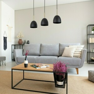 Lampă suspendată Nord Black 3 Pł small 8