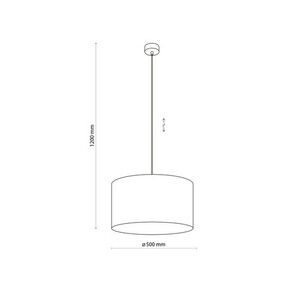 Lampă suspendată Moreno 3 Pł 500 small 6