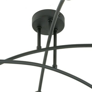 Lampă de tavan Helix Black 6 Pł small 2