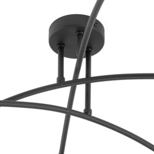 Lampă de tavan Helix Black 6 Pł small 4