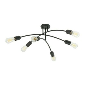 Lampă de tavan Helix Black 6 Pł small 7