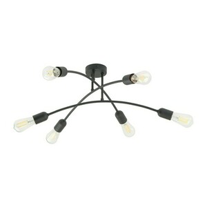 Lampă de tavan Helix Black 6 Pł small 0