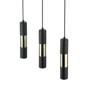 Lampă cu pandantiv Vivien Black/Gold 3 Pł Strip. small 4