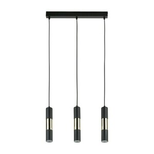 Lampă cu pandantiv Vivien Black/Gold 3 Pł Strip. small 9
