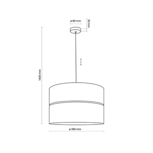 Lampă suspendată Nicol 1 Pł small 6