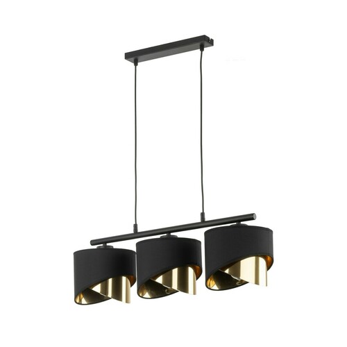 Verifica Lampă suspendată Grant Black 3 Pł