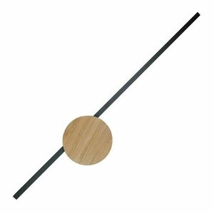 Java Ii Black Wood Black Wall lamp 1 Pł small 0