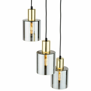 Lampă cu pandantiv Sierra Gold 3 Pł small 2