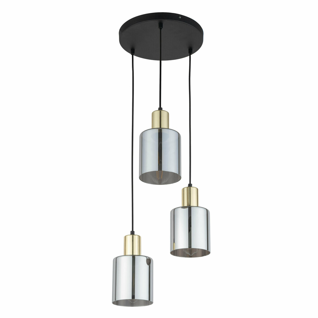 Lampă cu pandantiv Sierra Gold 3 Pł