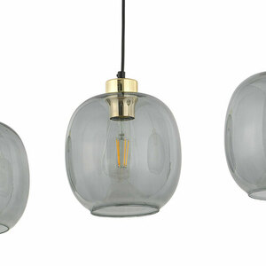 Lampă cu pandantiv Omega cu 3 plăci Strip small 2