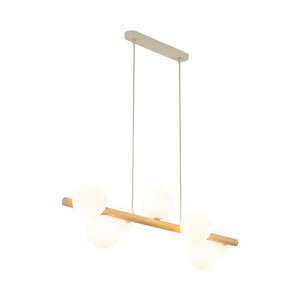 Estera Lampă suspendată din lemn 7 Pł small 5