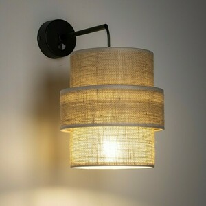 Calisto Jute Lampă de perete 1 small 1