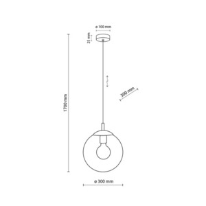Lampă suspendată Esme Graphite 1,300 small 5