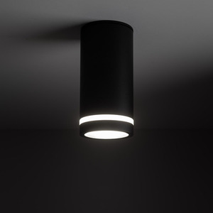 Jet Black Downlight 1x GU10 small 1
