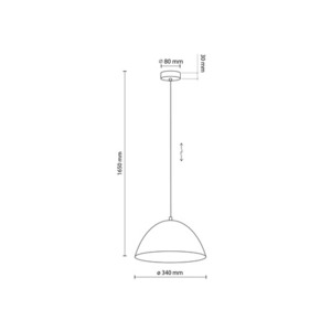 Lampă suspendată Faro Mint 1,340 small 5
