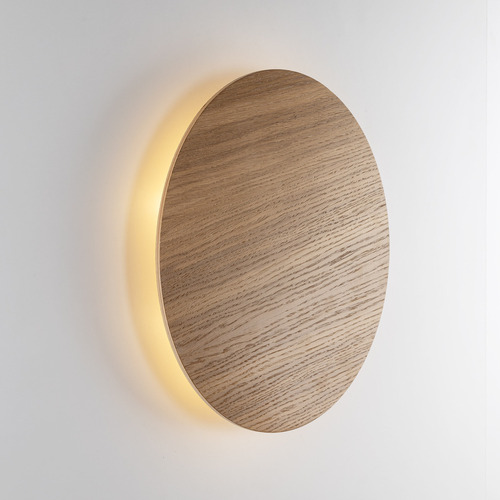 Verifica Luna Wood Oak Oak Lampă de perete 4