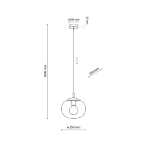 Lampă suspendată Vibe Topaz 1,250 small 2