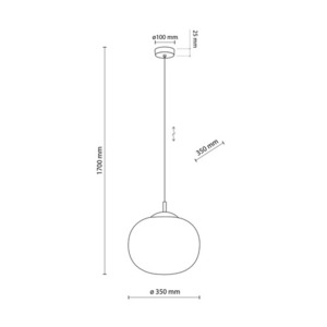 Lampă suspendată Vibe White 1,350 small 7