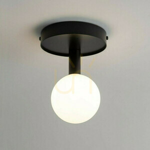 Plafonieră Sigma Perla 1 negru G9 12W SKU 33483 small 1