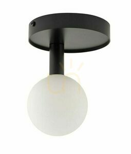 Plafonieră Sigma Perla 1 negru G9 12W SKU 33483 small 0