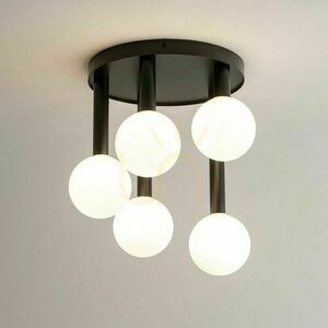 Plafonieră Sigma Perla 5 negru G9 IP20 SKU 33485 small 1