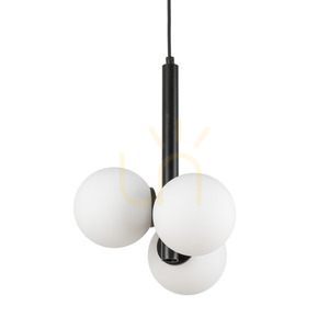 Lampă suspendată Sigma Perla 3 negru 3xG9 33486 small 1
