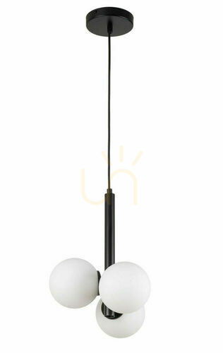 Verifica Lampă suspendată Sigma Perla 3 negru 3xG9 33486