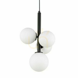Lampă suspendată Sigma Perla 4 neagră, 4xG9, SKU 33487 small 1