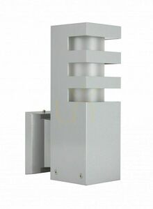 Aplica de perete exterior SU-MA RADO K AL argint aluminiu 25 cm small 0