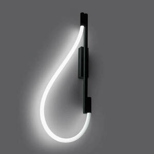 GALAKSE 90cm negru LED lampă de perete negru 2700-6500K Thoro small 1