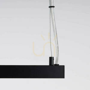 Lampă suspendată Thoro Strang 120 LED 3000 K, neagră small 3