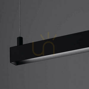 Lampă suspendată Thoro Strang 120 LED 3000 K, neagră small 6