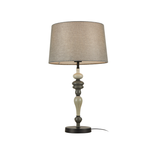 Verifica Lampă de birou Italux Classic Nerom E27 negru gri, metal, dimabil, TB-22374-BK