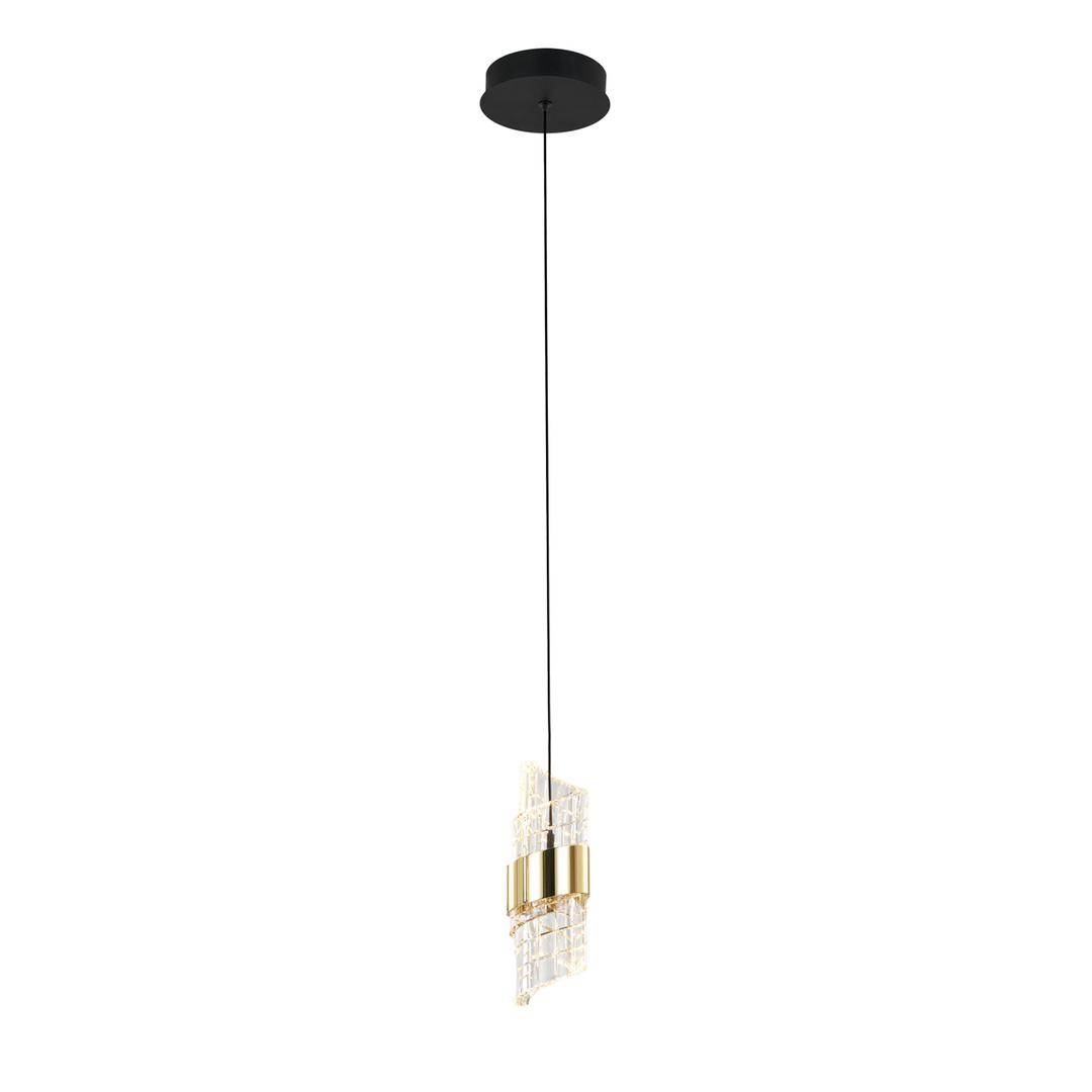Verifica Lampă suspendată Italux Tonga LED neagră 8W 3000K 12 cm PND-26374-1-8W-3K-BK-GD Lampă suspendată Italux Tonga LED neagră 8W 3000K 12 cm PND-26374-1-8W-3K-BK-GD