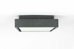 Plafonieră exterior SU-MA Beni LED 18W antracit 20x20 cm BN-KW200 small 1
