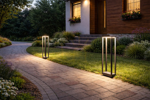 Lampă stâlp exterior SU-MA Arma AR-500 LED 9W gri închis 50 cm small 5