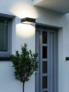 Lampă de perete exterior SU-MA FLS-K100 LED 9W 4000K IP65 gri aluminiu small 3