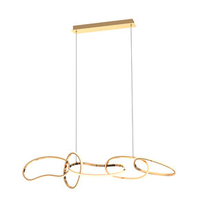 Lampă suspendată Zuma Line EGT MD7361-5A- CHOLET aurie (MD7361-5A-EGT) small 0