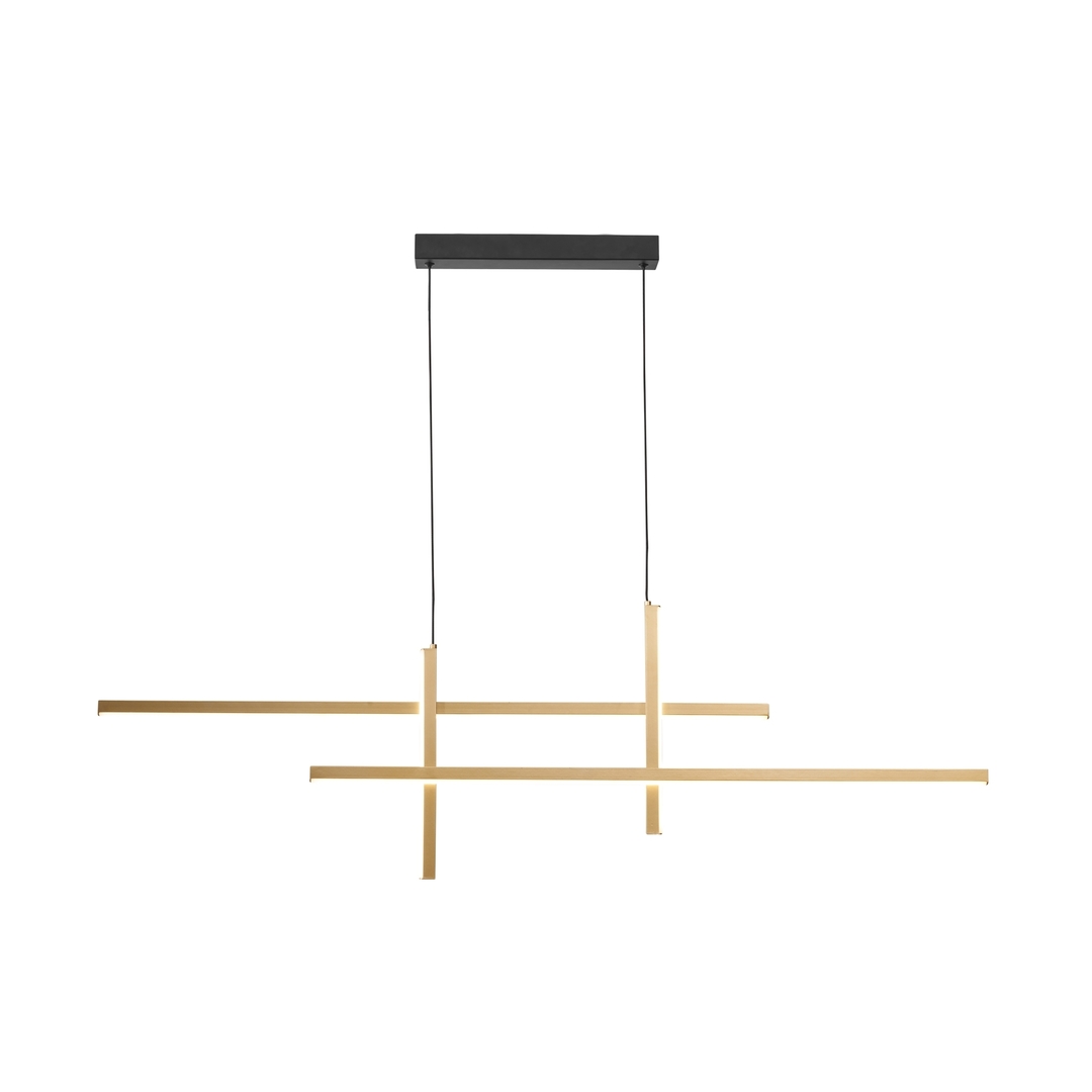 Verifica Lampă suspendată Zuma Line BKGD 22008P-BK/GD EDGE CZARNO-aurie Lampă suspendată Zuma Line BKGD 22008P-BK/GD EDGE CZARNO-aurie