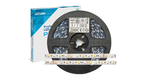 Verifica Bandă cu LED-uri PRO 3Y 300 LED 5050 SMD 12W RGB+CCT, 5 m