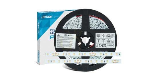 Verifica Bandă PRO 3Y 3Y 24V 350 LED 2835 SMD 6W NW RA90, 5 m
